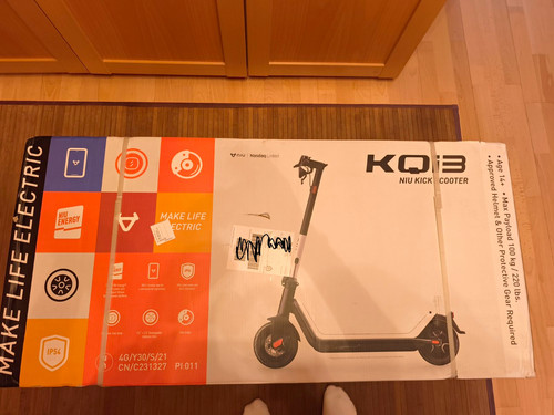 Niu kqi3 scooter schwarz - e-scooter,