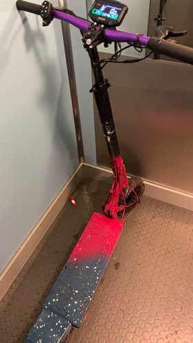 Elektro scooter mit display - mit,