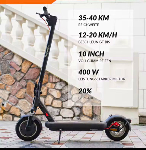 5th wheel scooter - e-scooter, 10